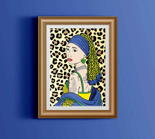 La jeune fille au collier de perles