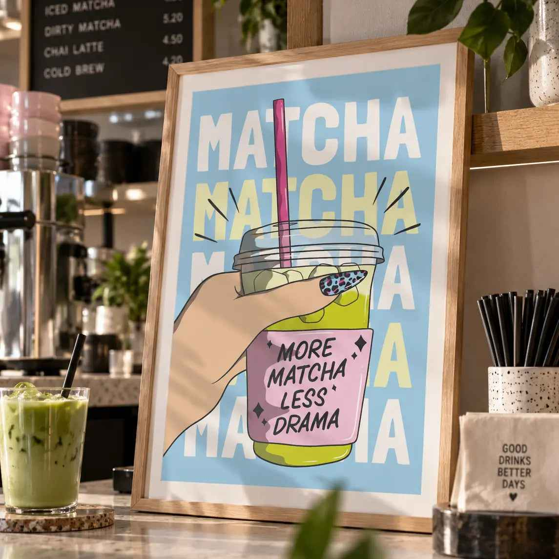 More Matcha Less Drama