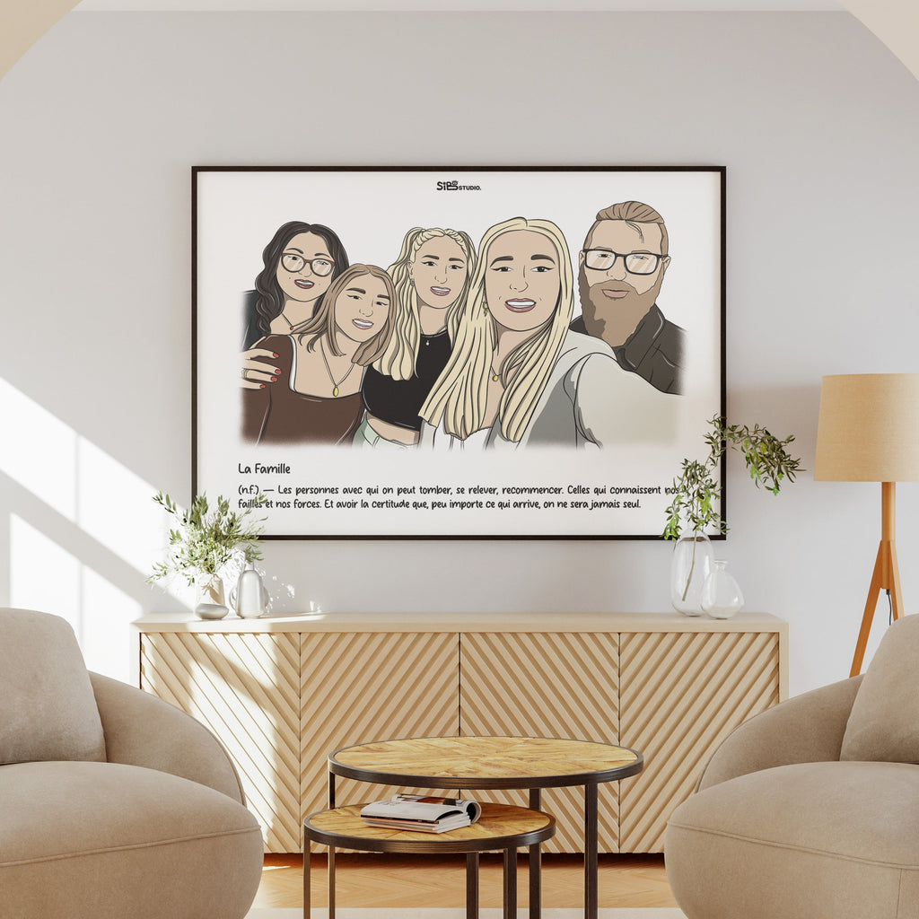 Affiche personnalisée – Une photo