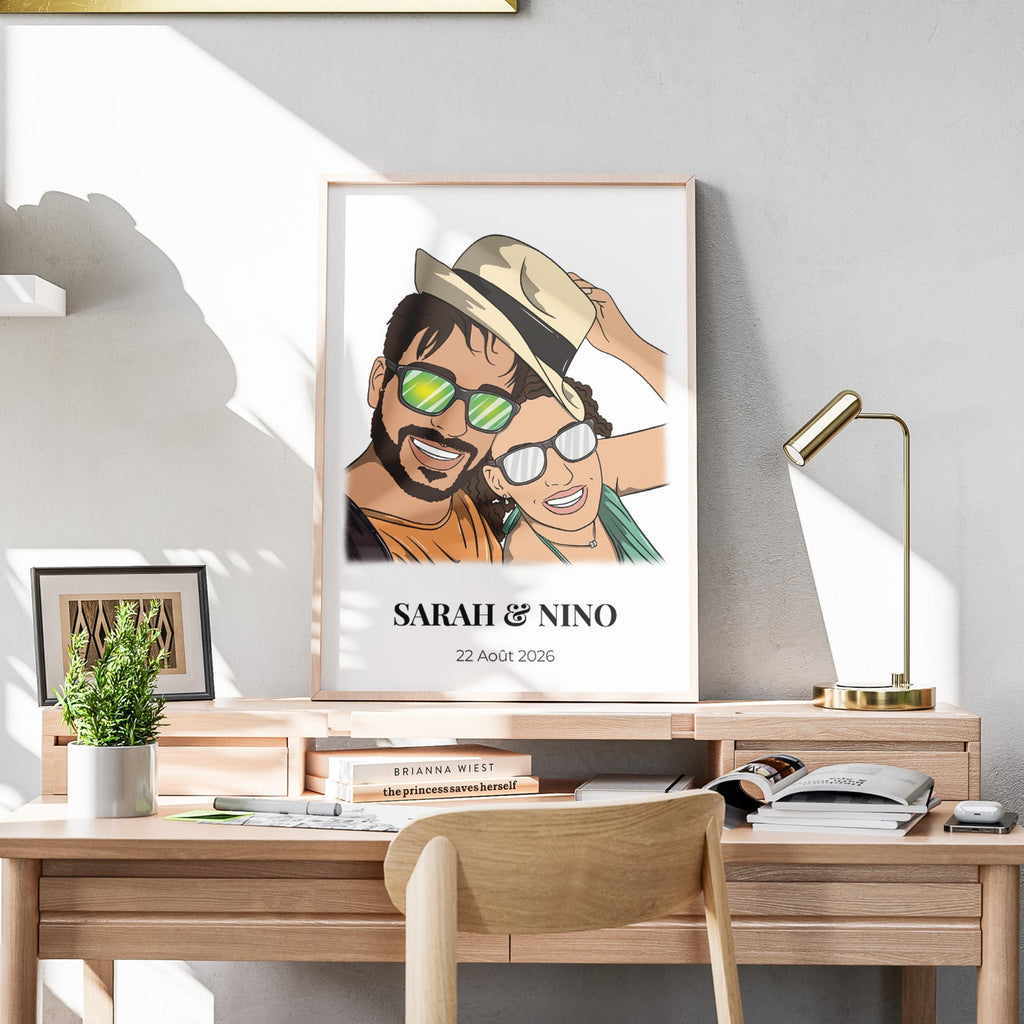 Affiche personnalisée – Une photo