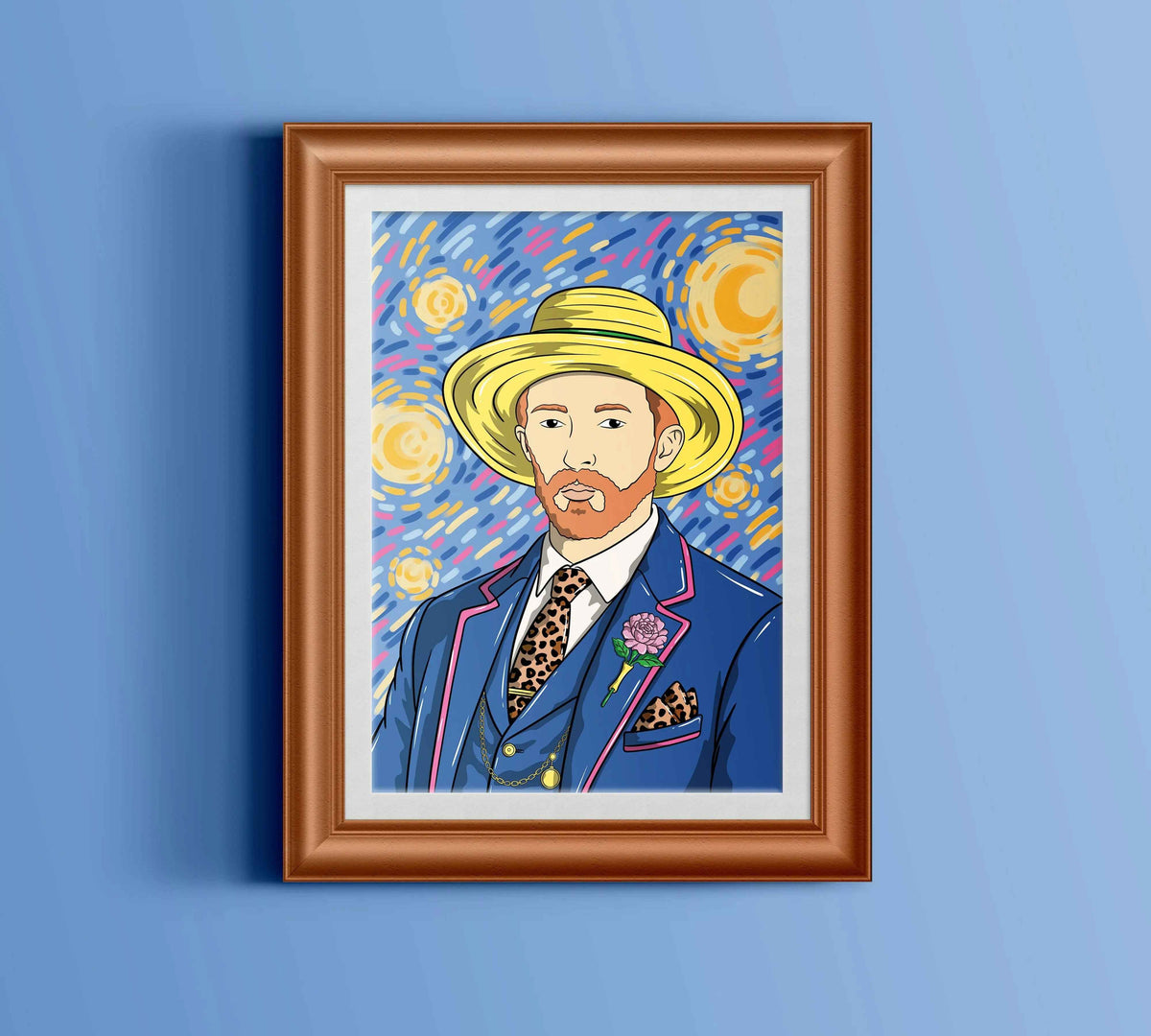 L'homme au chapeau de paille